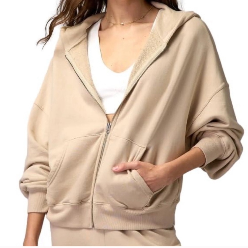 Spiritual Gangster Ibby Oversized Zip Hoodie